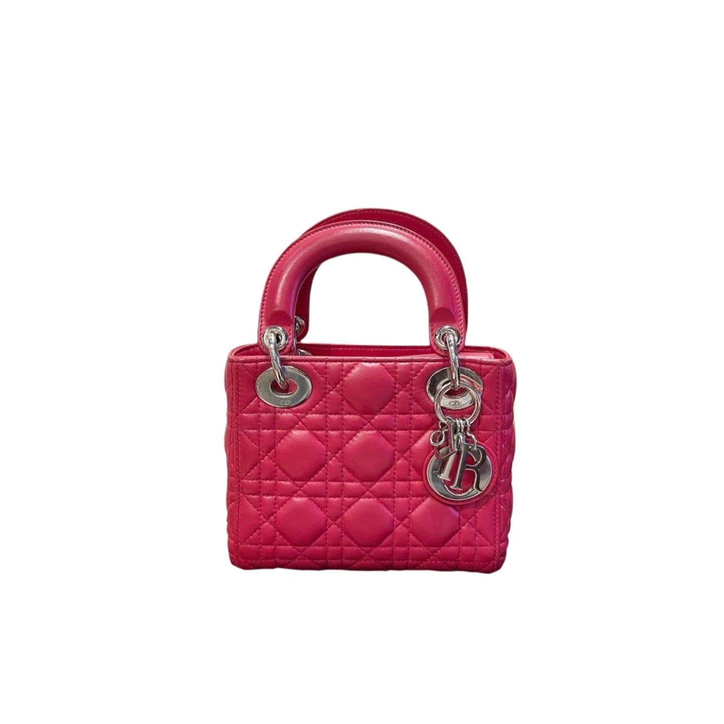 Mini Lady Dior Lambskin Pink SHW