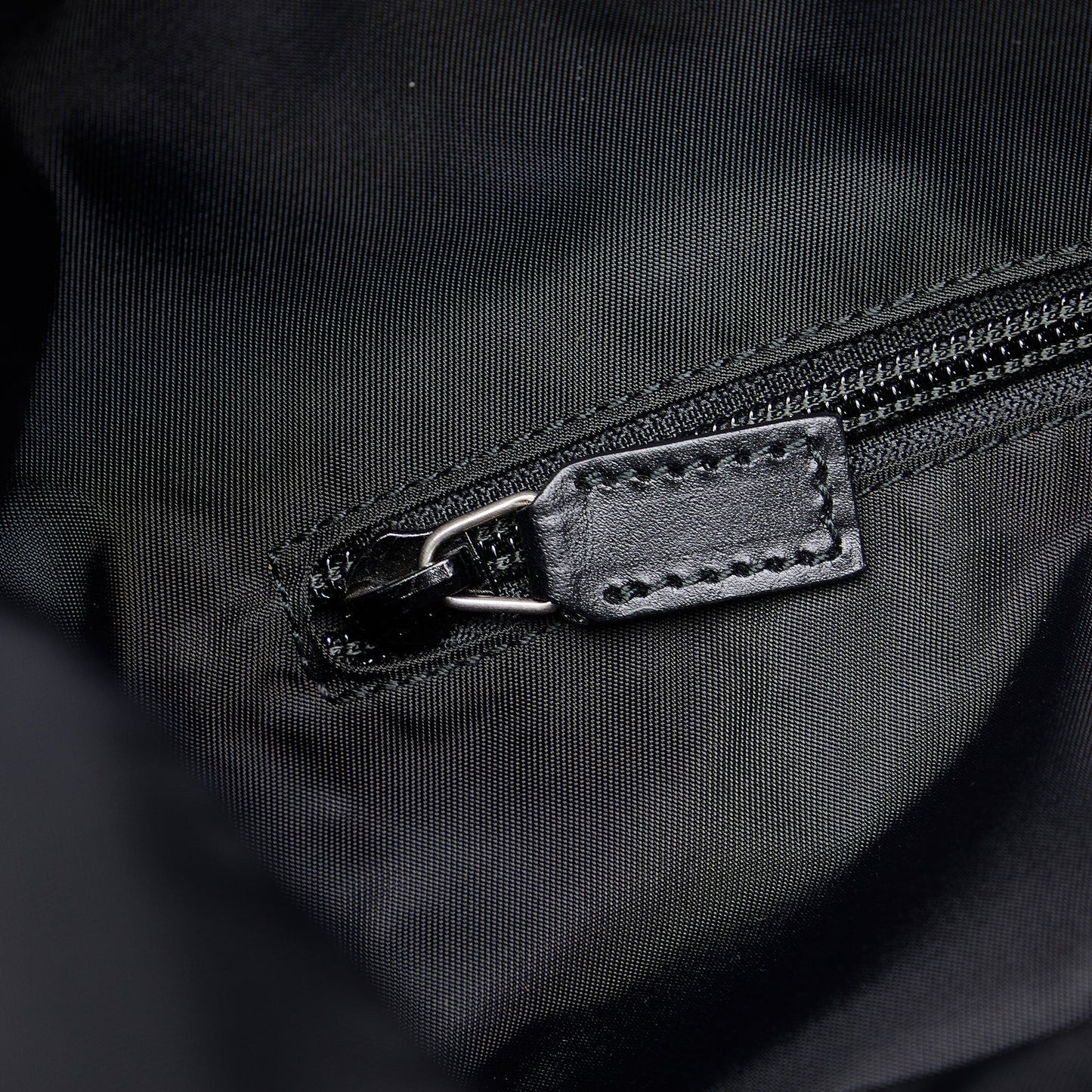 Gucci Web Fold Over Techno Backpack Black