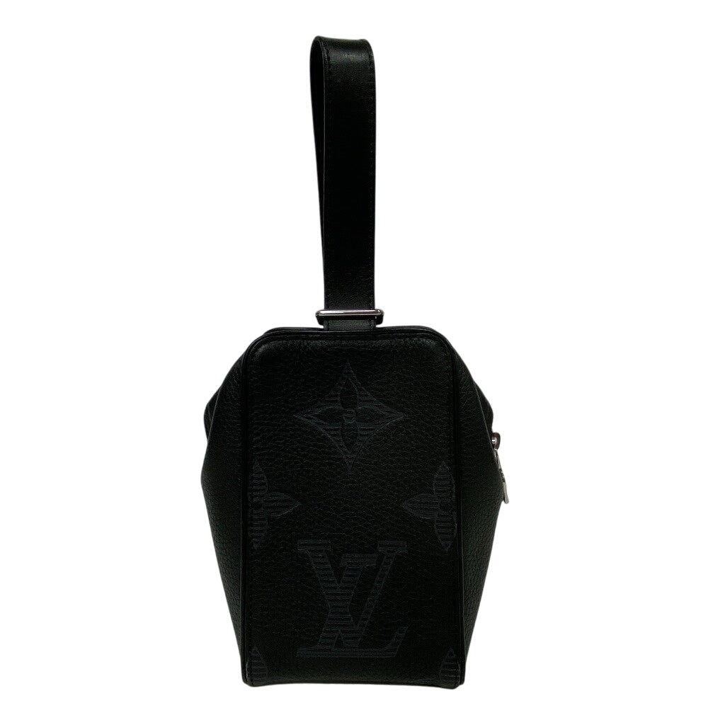 LOUIS VUITTON business bag M57292 Taurillon Clemence, Leather black Taurillon Clemence Shadow Vavan NV