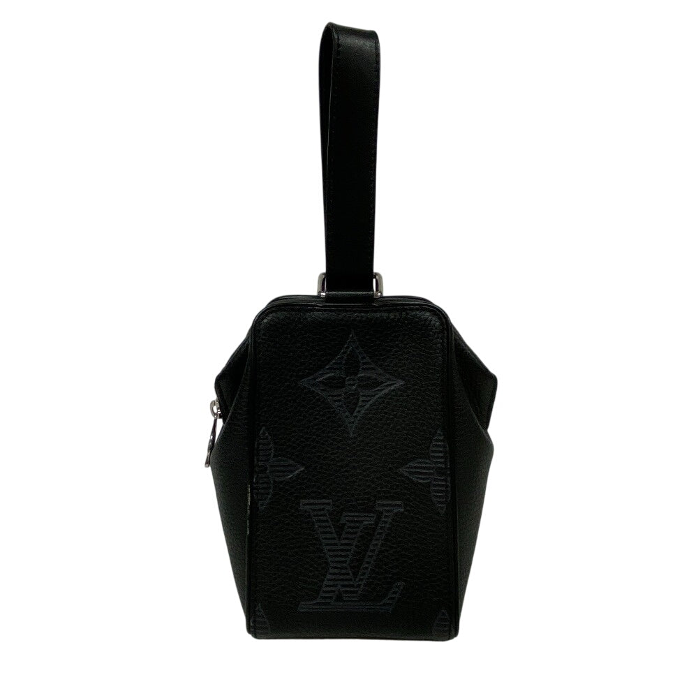 LOUIS VUITTON business bag M57292 Taurillon Clemence, Leather black Taurillon Clemence Shadow Vavan NV