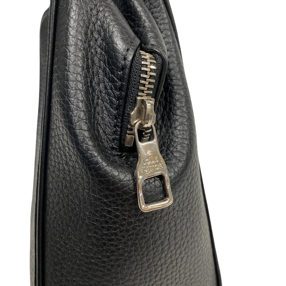 LOUIS VUITTON business bag M57292 Taurillon Clemence, Leather black Taurillon Clemence Shadow Vavan NV