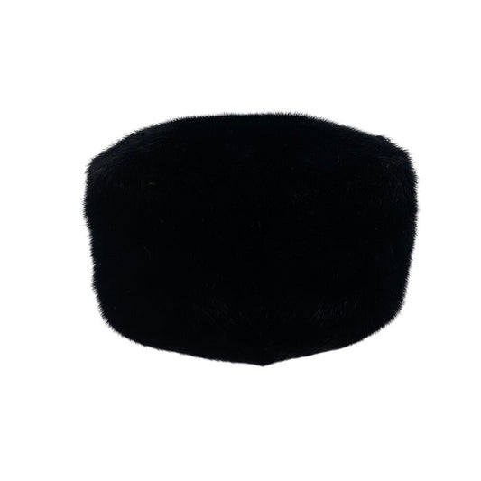 PRADA hat 1HO149 fur black Women S