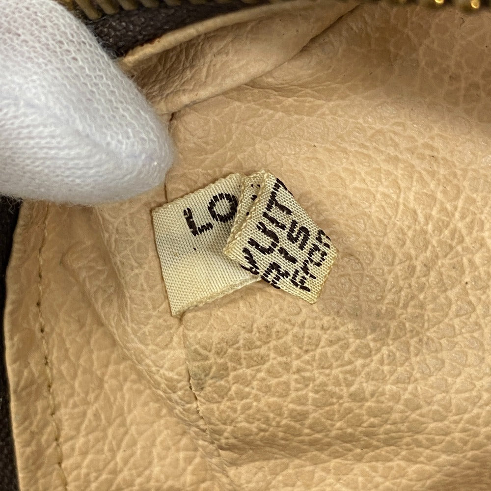 LOUIS VUITTON business bag M47522 Monogram canvas, leather Brown Monogram Truth Cracking Ty 28