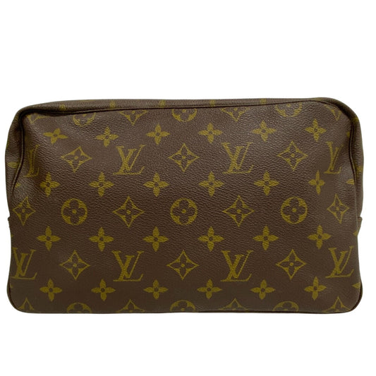 LOUIS VUITTON business bag M47522 Monogram canvas, leather Brown Monogram Truth Cracking Ty 28
