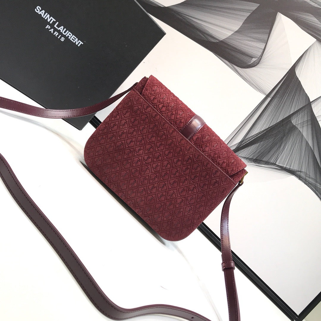 Top Quality Le Monogramme Small Satchel In Monogram Canvas And Smooth Bungurdy For Women 9in/23cm YSL