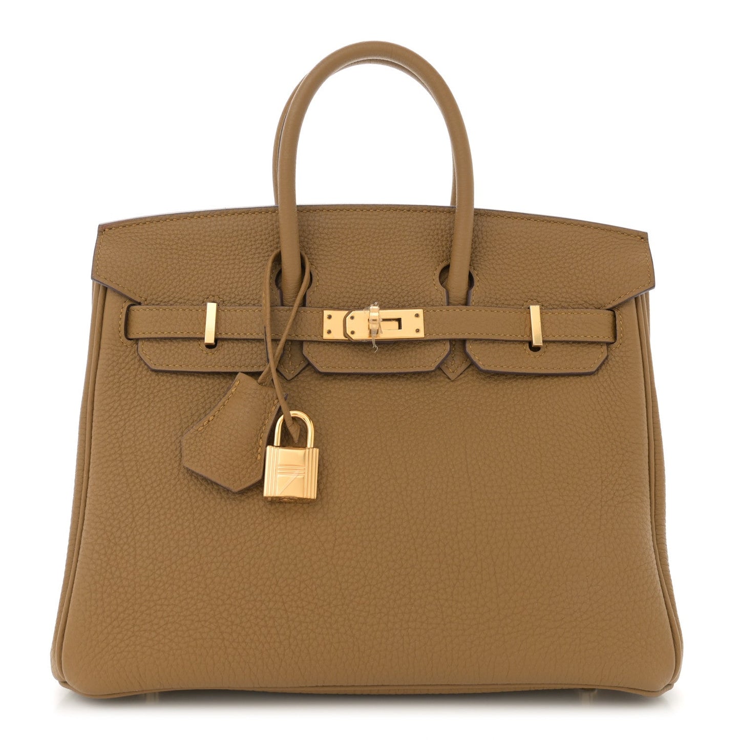Hermes Togo Birkin 25 Bronze Dore