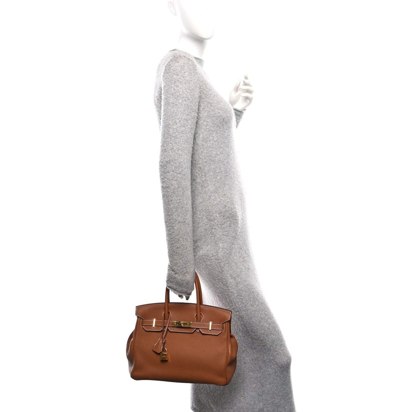 Hermes Togo BIRKIN 30 Gold