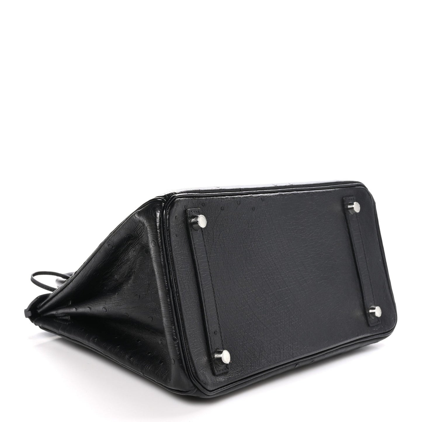 Hermes Ostrich Birkin 30 Black