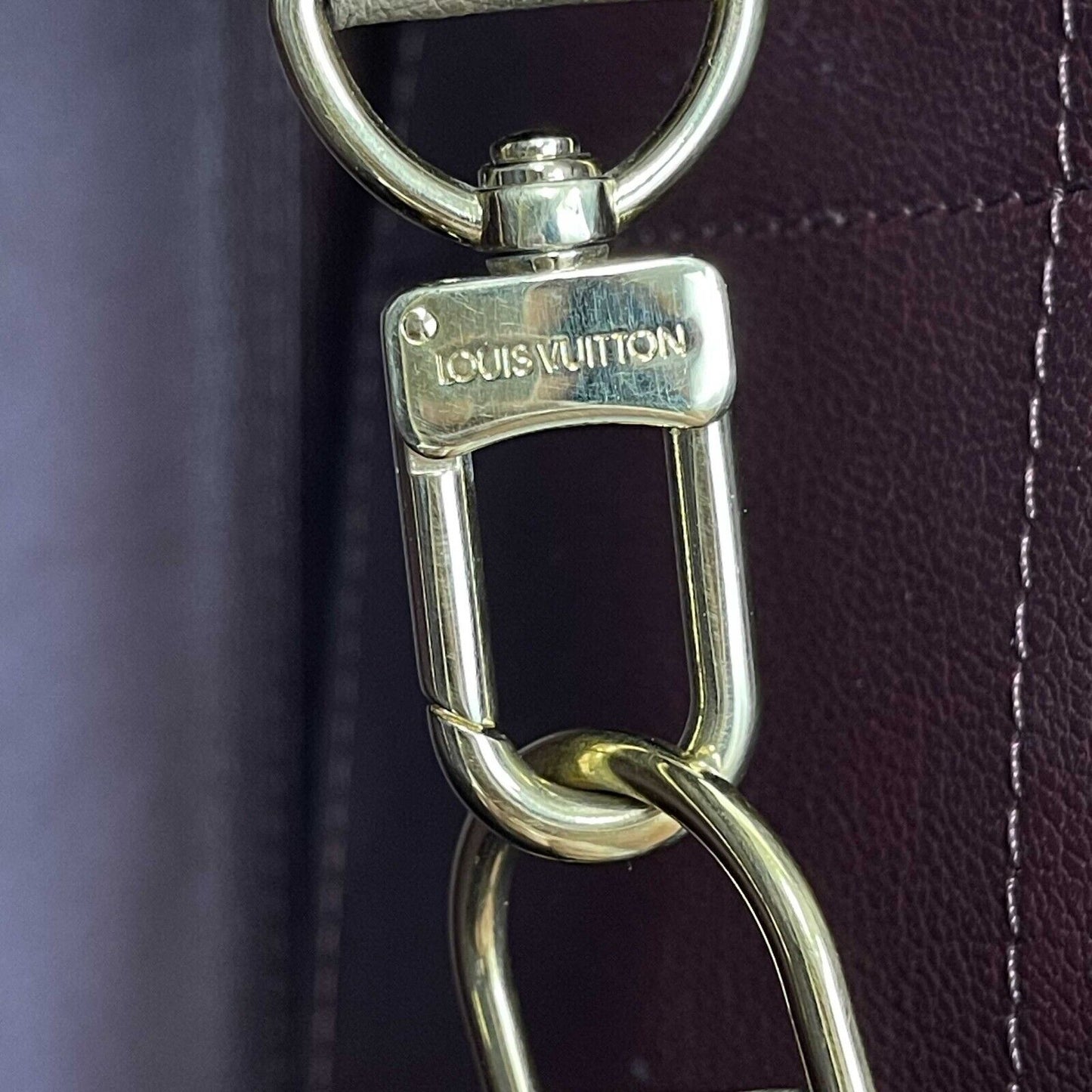 LOUIS VUITTON - Exotique Monogram Ostrich Python Majestueux - MM Bag