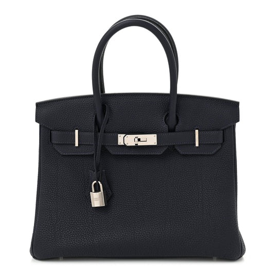 Hermes Togo Birkin 30 Bleu Nuit