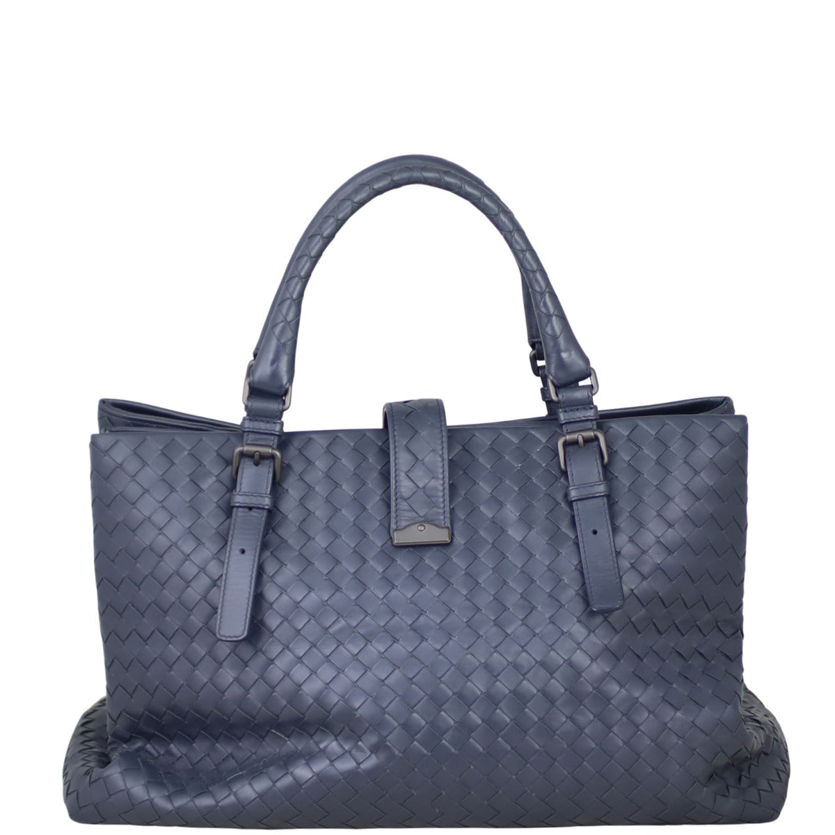 Bottega Veneta Intrecciato Large Roma Satchel