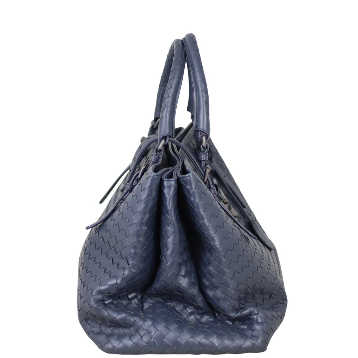 Bottega Veneta Intrecciato Large Roma Satchel