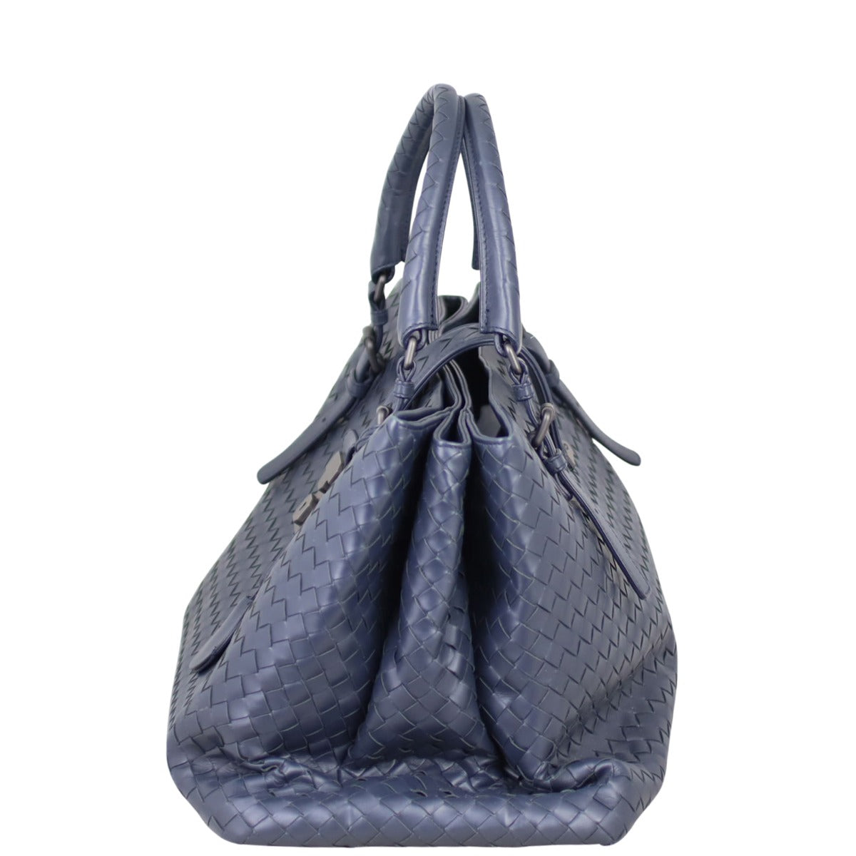 Bottega Veneta Intrecciato Large Roma Satchel