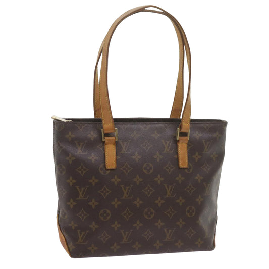 LOUIS VUITTON Monogram Cabas Piano Tote Bag M51148 LV Auth bs10400