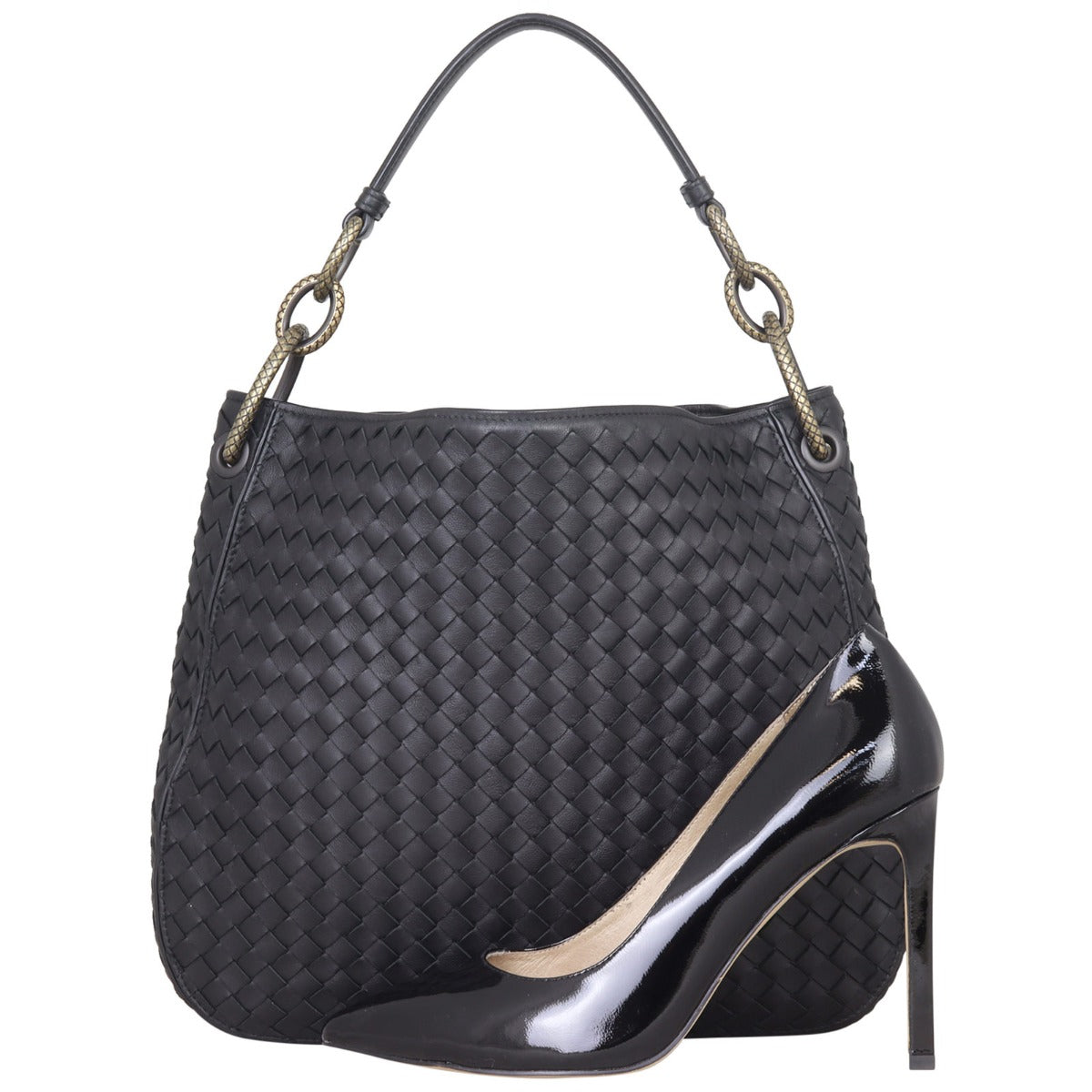 Bottega Veneta Intrecciato Loop Hobo