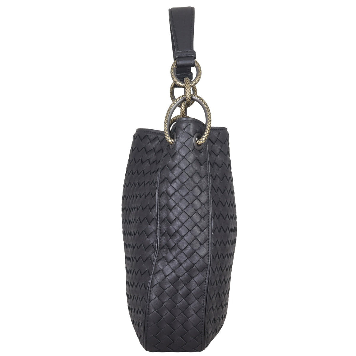 Bottega Veneta Intrecciato Loop Hobo