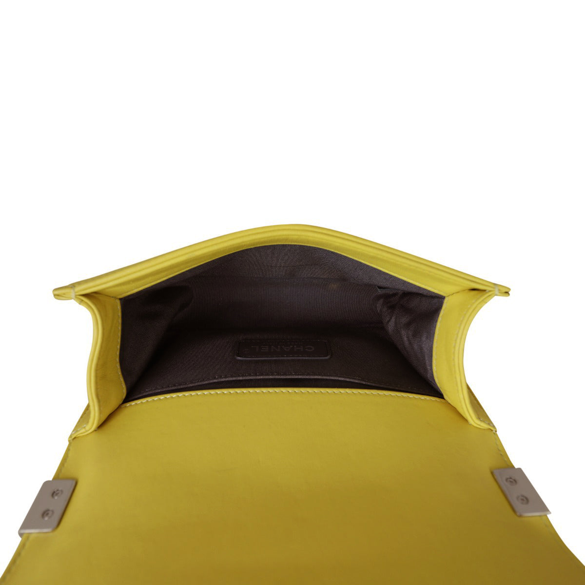 Chanel Boy Small Chevron Tweed