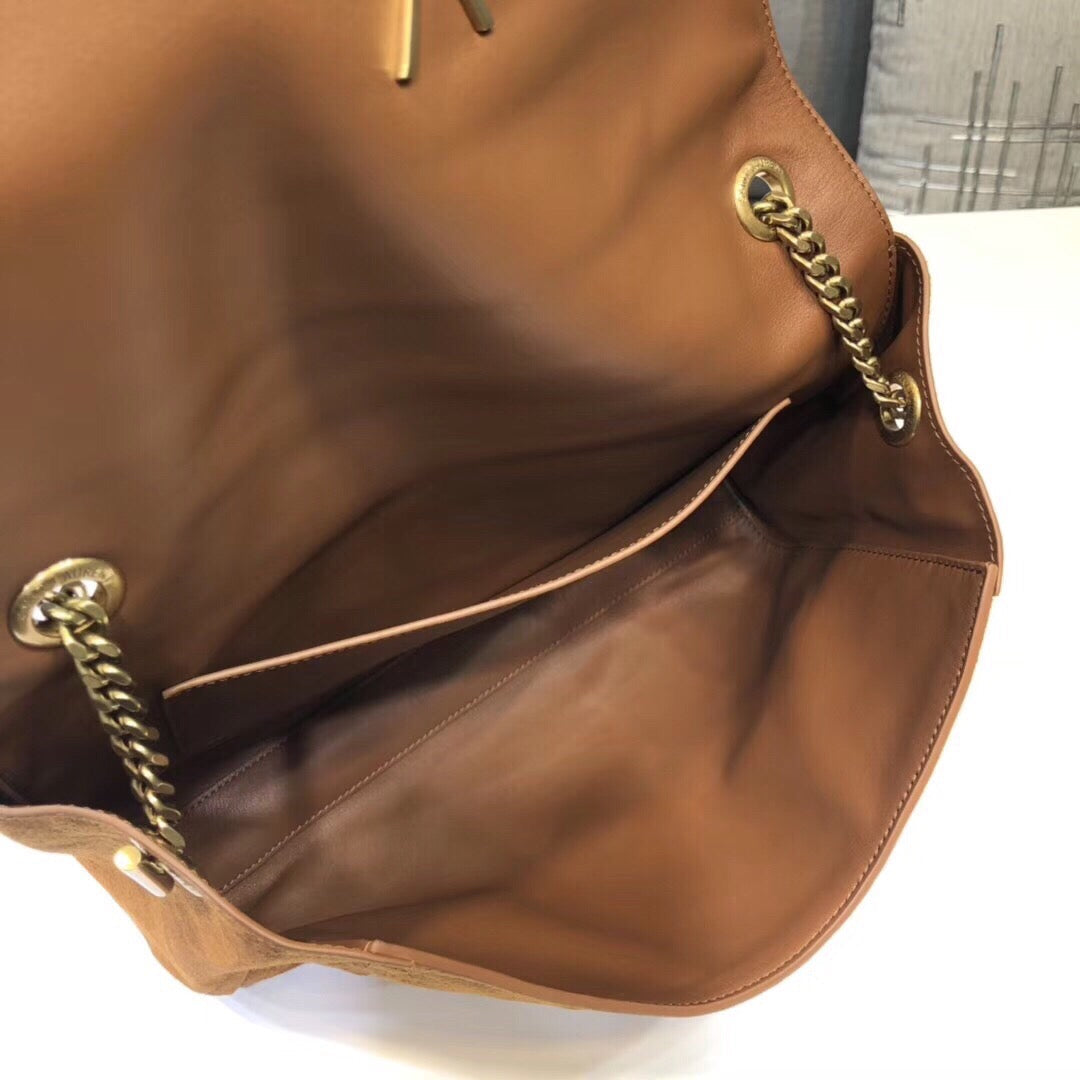 Top Quality Kate MeTop Qualityum Reversible Chain Bag Brown For Women 28.5in/11.2cm YSL 5538041S78W7761