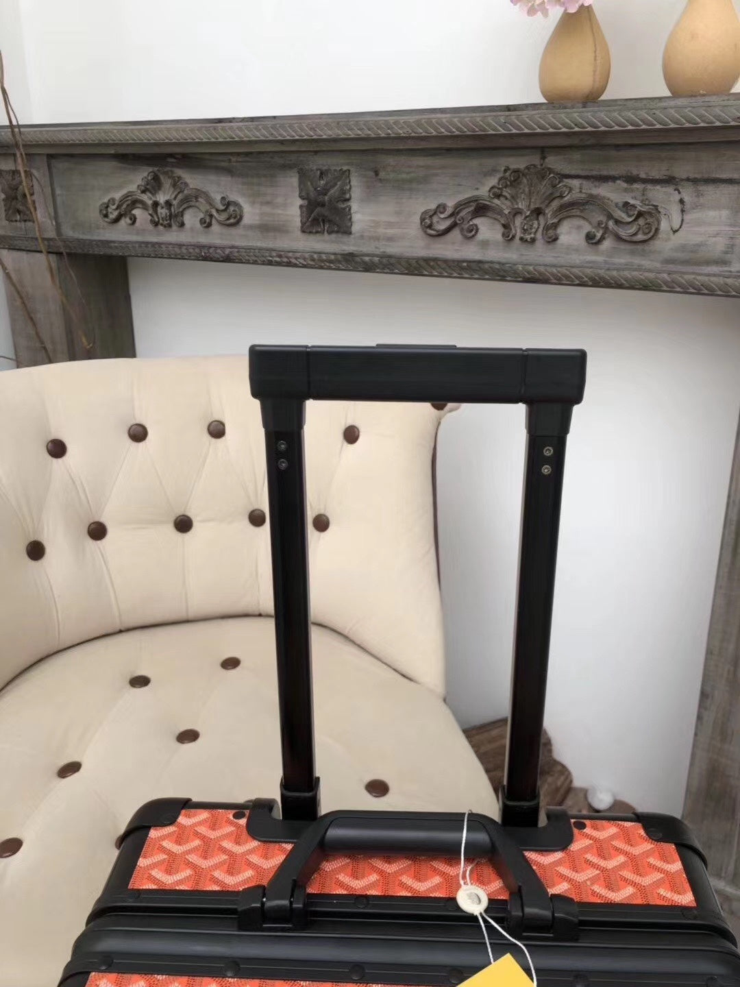 Goyard Rolling Vali Orange For Men, LuGucciage 20in/51cm Top Quality