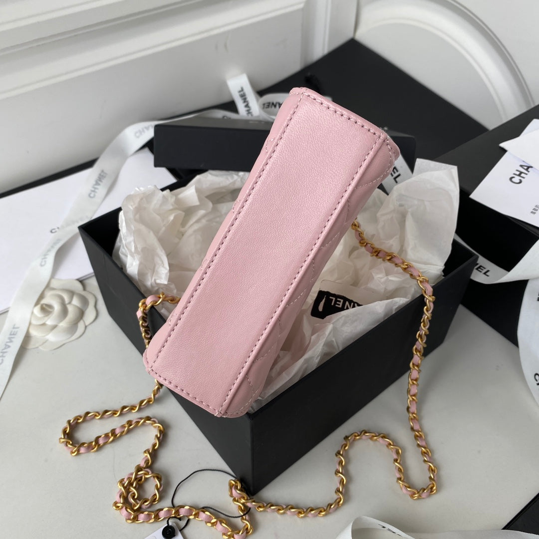 CHL Clutch With Chain Gold Hardware PiNike For Women Handbags, Shoulder Bags 5.7in/14.5cm