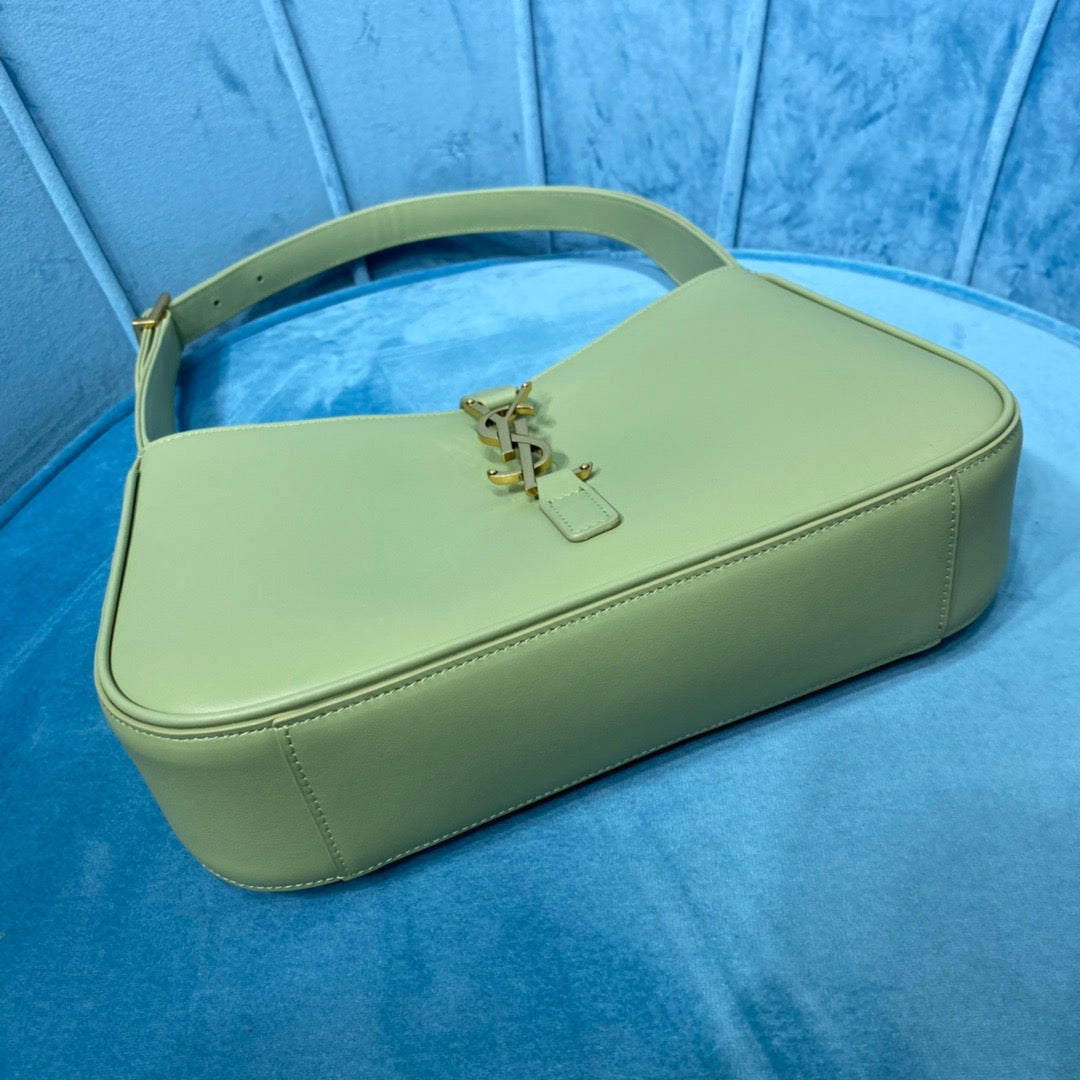 Top Quality Le 5 À 7 Hobo Bag In Smooth Light Green For Women 9in/23cm YSL 6572282R20W3316