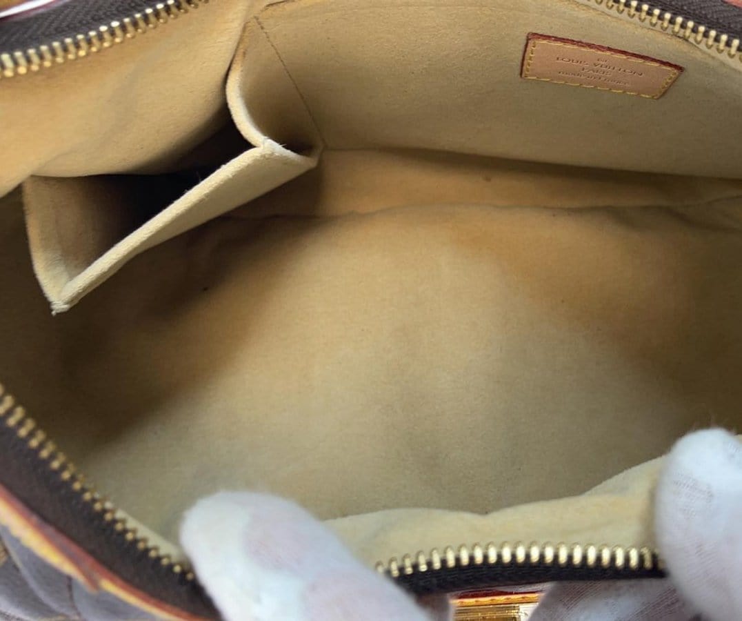 LOUIS VUITTON Etoile PM Monogram Canvas Shoulder Bag Brown