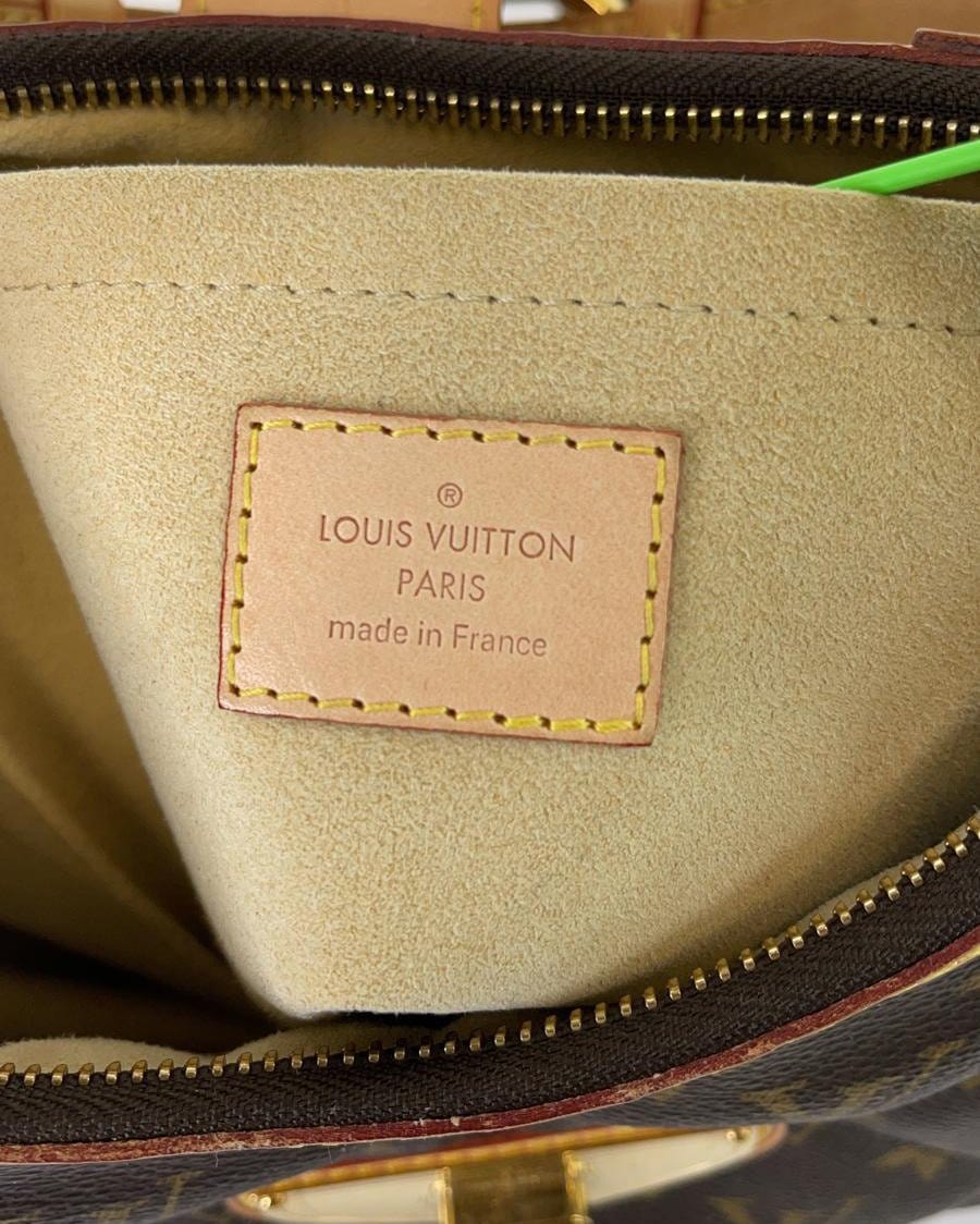 LOUIS VUITTON Etoile PM Monogram Canvas Shoulder Bag Brown