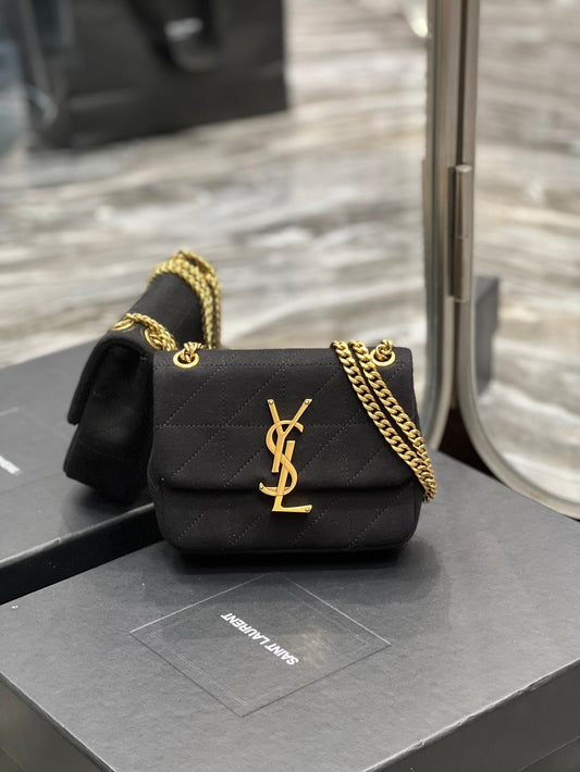 Top Quality Jamie Mini Chain Bag Black For Women, Women’s Bags 6.9in/17.5cm YSL 6981622F9271000