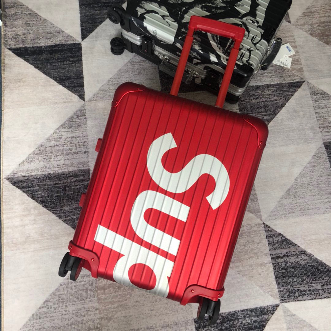 Supreme Rolling Vali In Red For Men, LuGucciage 20in/51cm Top Quality