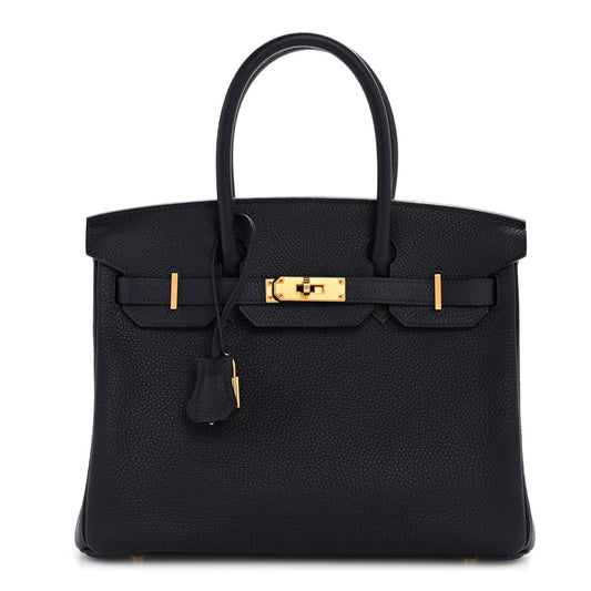 Hermes Togo BIRKIN 30 Bleu Nuit