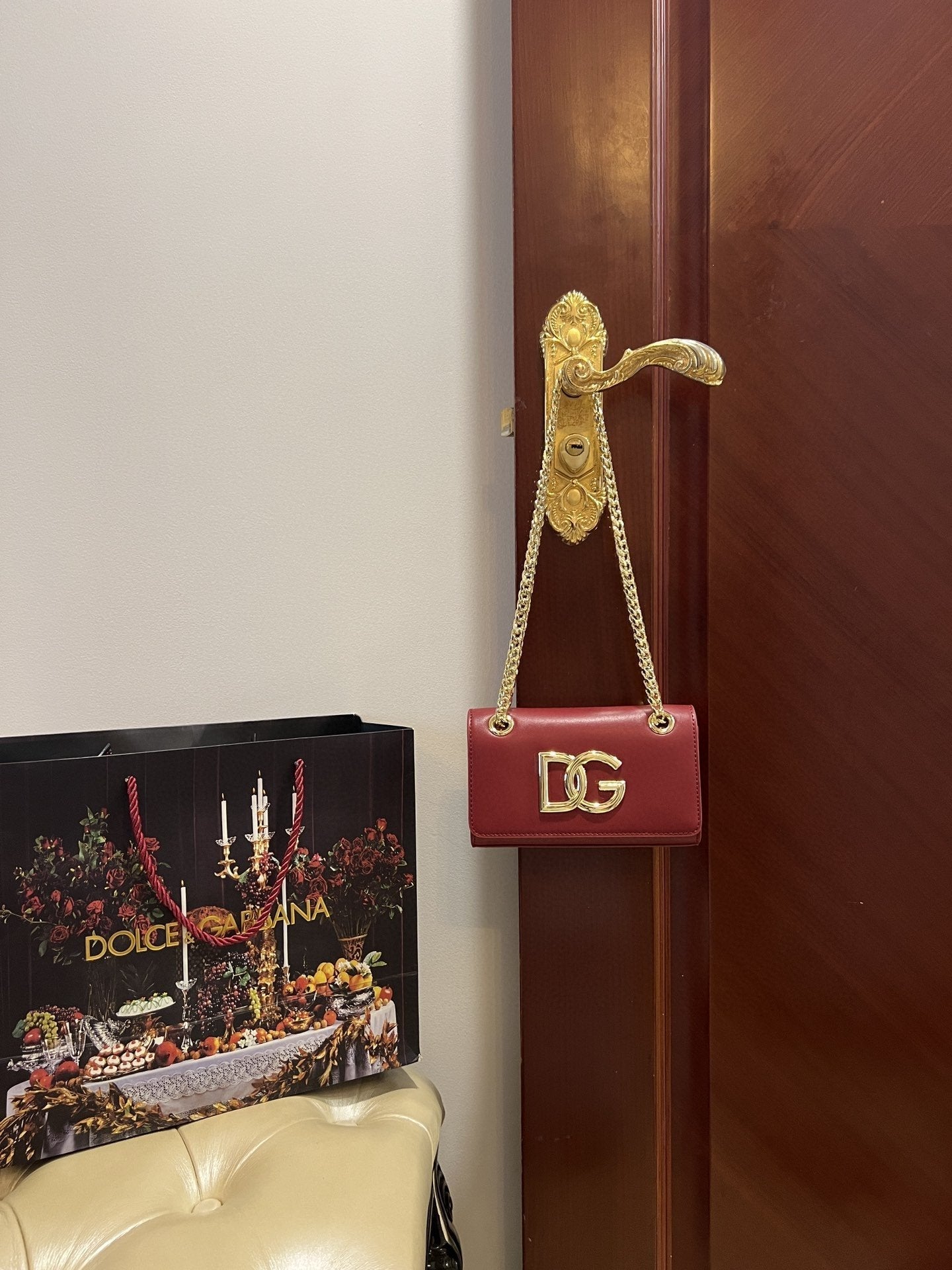 Top Quality Polished 3.5 Phone Bag Burgundy For Women 7.3in/19cm Top Quality