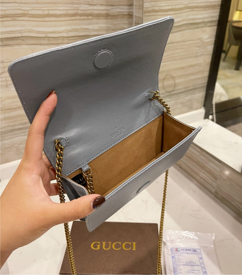Leather Gucci woman handbag