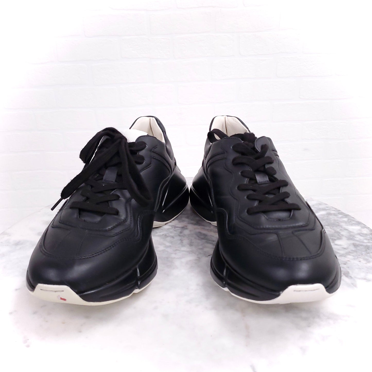 GUCCI BLACK RAINBOW SNEAKERS- SIZE 41