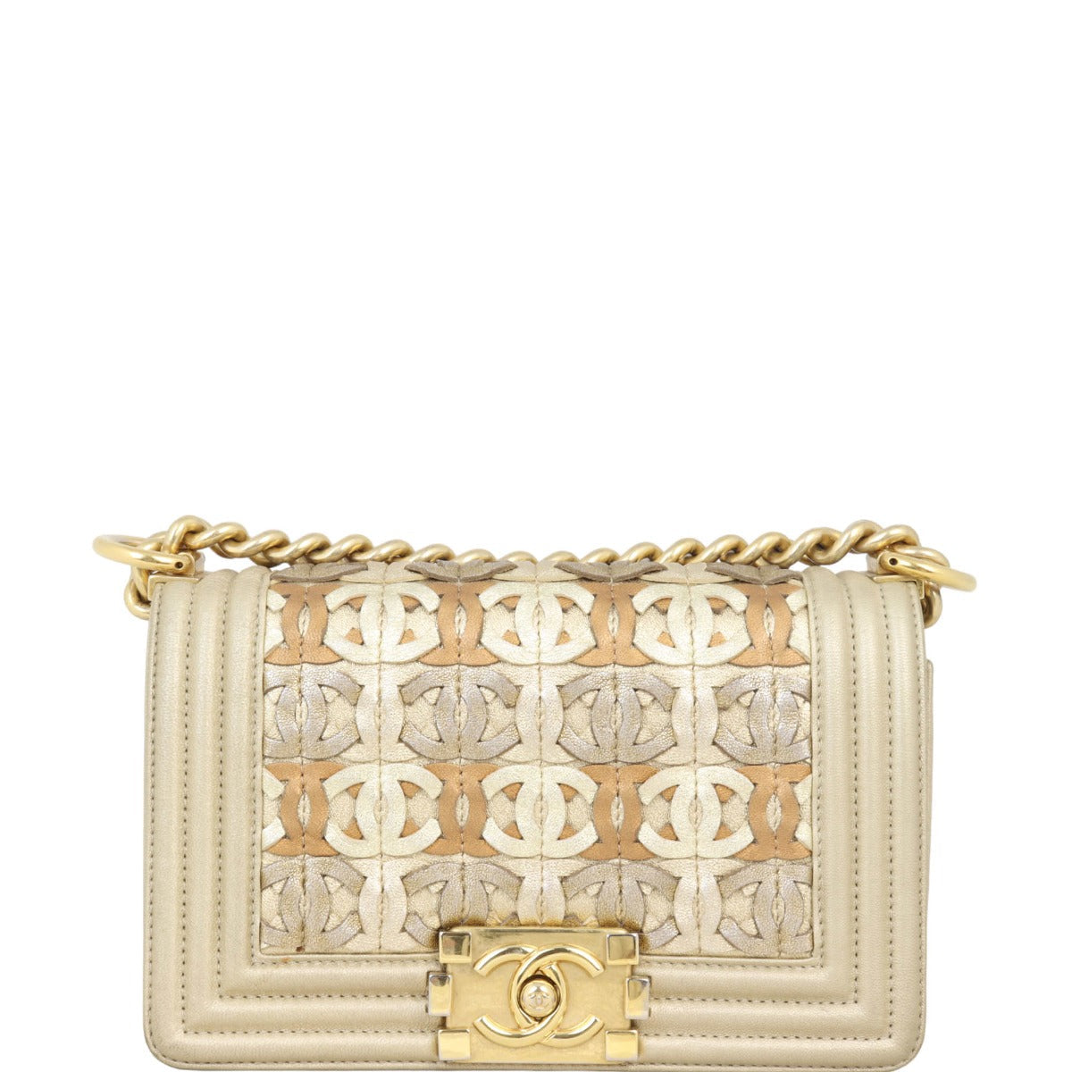 Chanel Boy Small CC Cutout