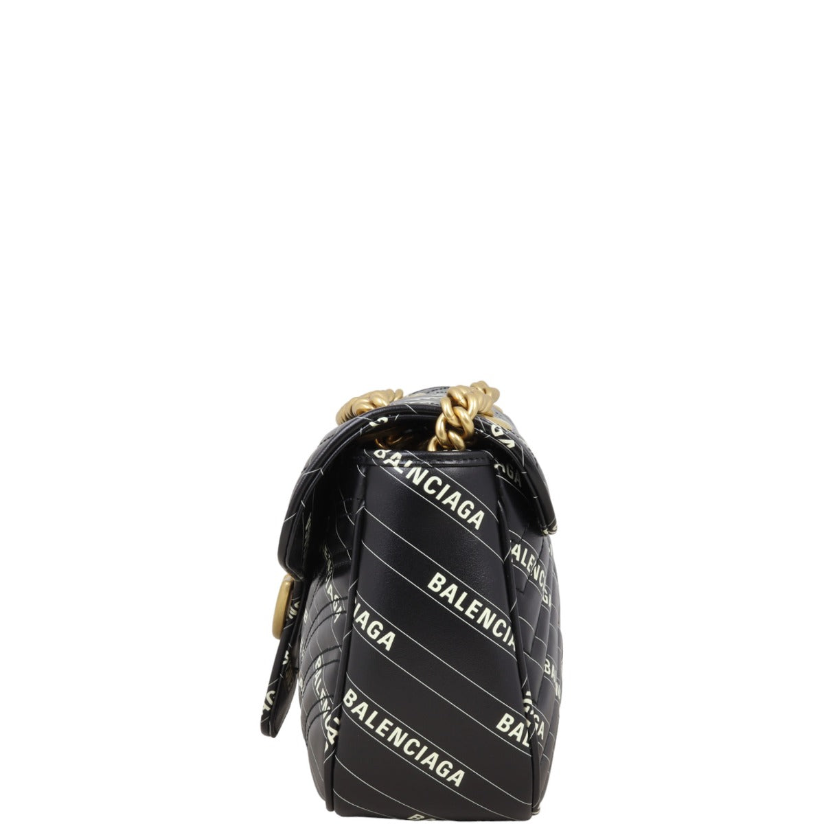 Gucci X Balenciaga The Hacker Project GG Marmont Matelasse Small Shoulder Bag