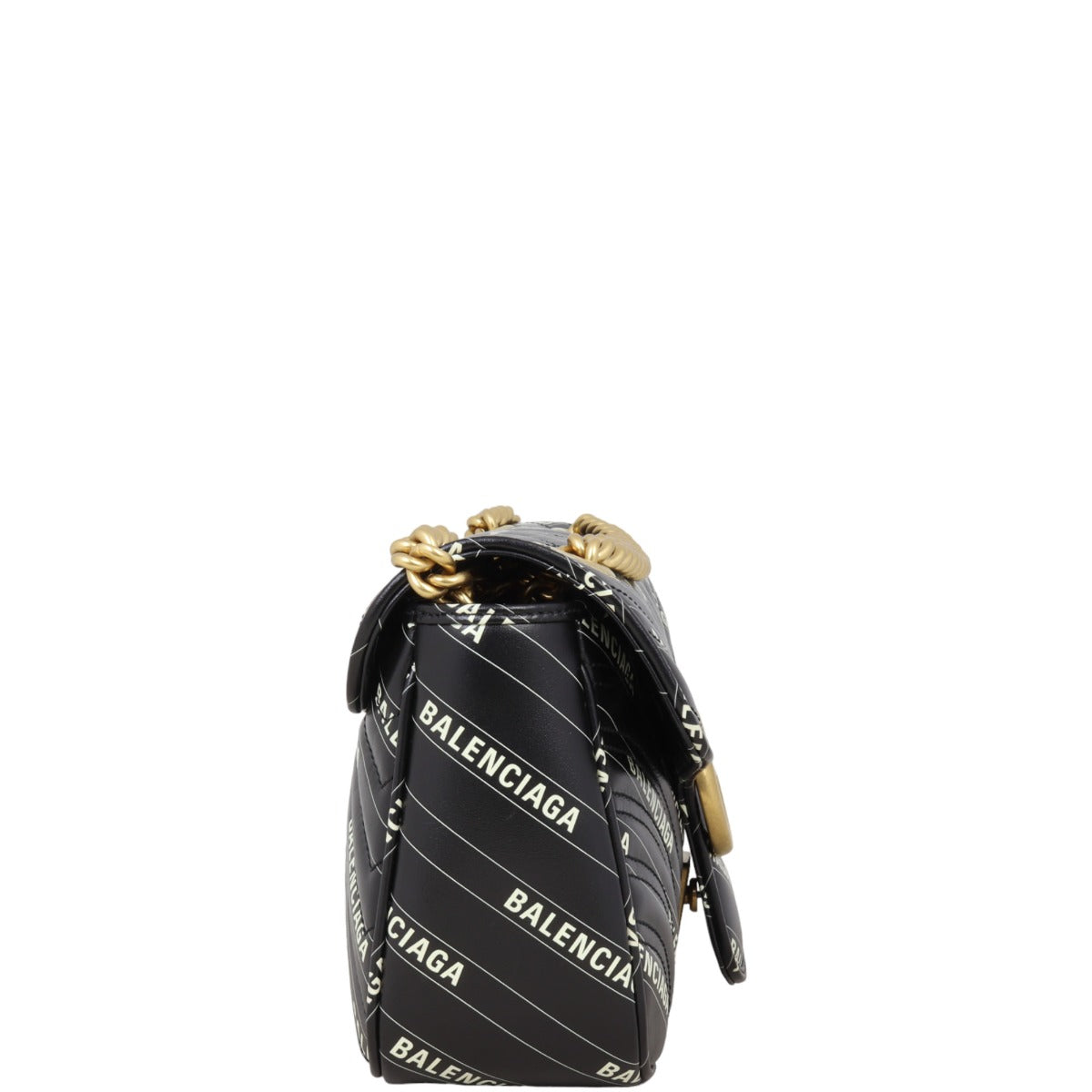 Gucci X Balenciaga The Hacker Project GG Marmont Matelasse Small Shoulder Bag
