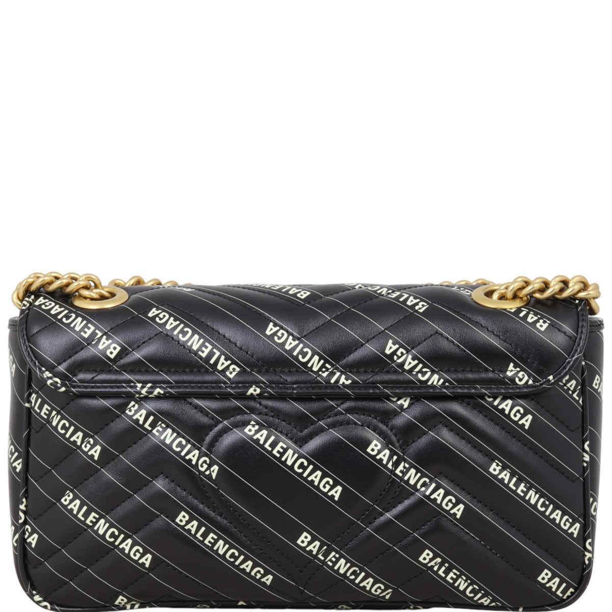 Gucci X Balenciaga The Hacker Project GG Marmont Matelasse Small Shoulder Bag