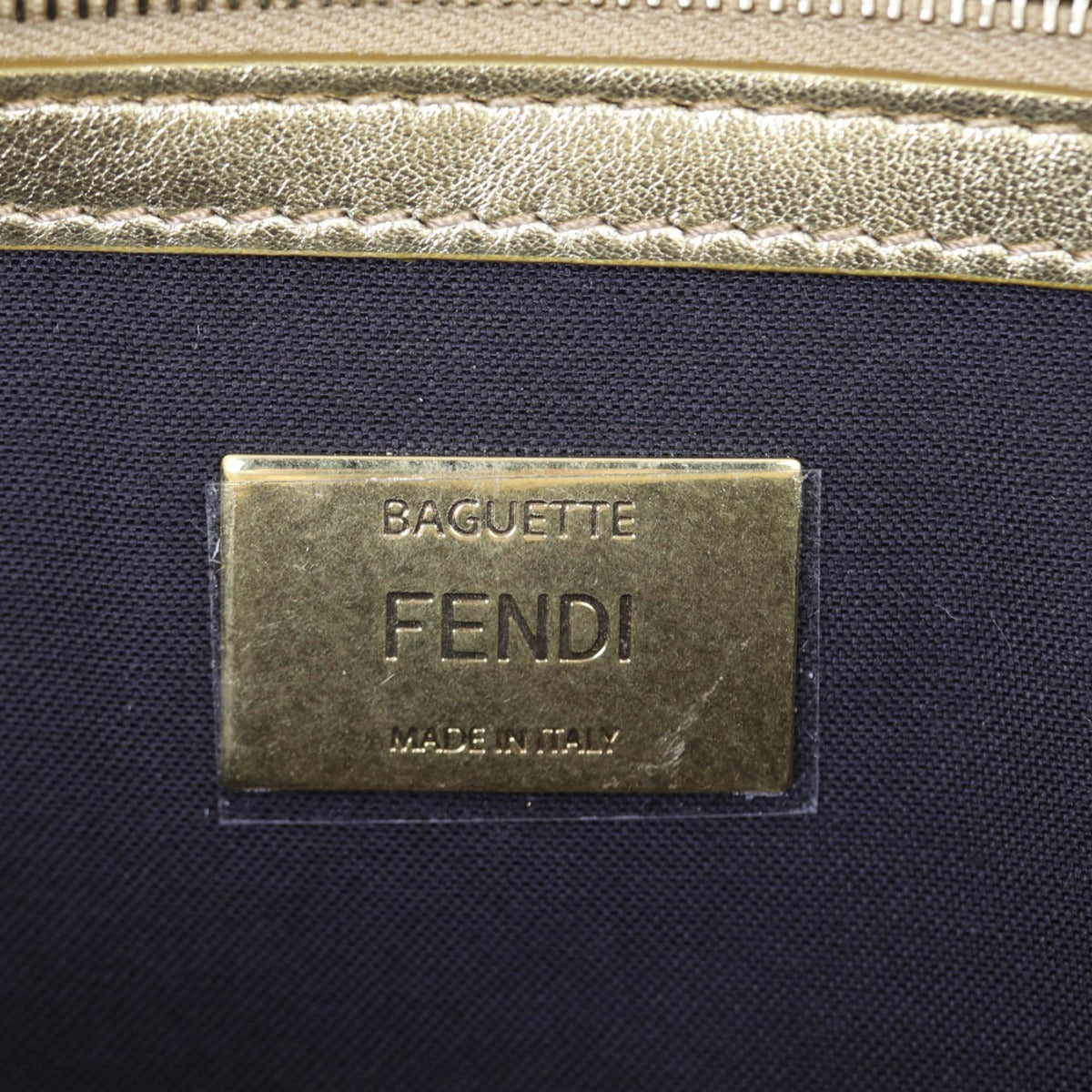 Fendi Baguette NM Bag Embossed