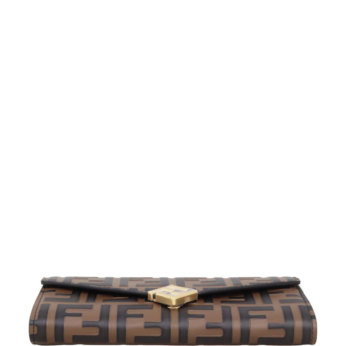 Fendi FF Diamonds Continental Wallet on Chain