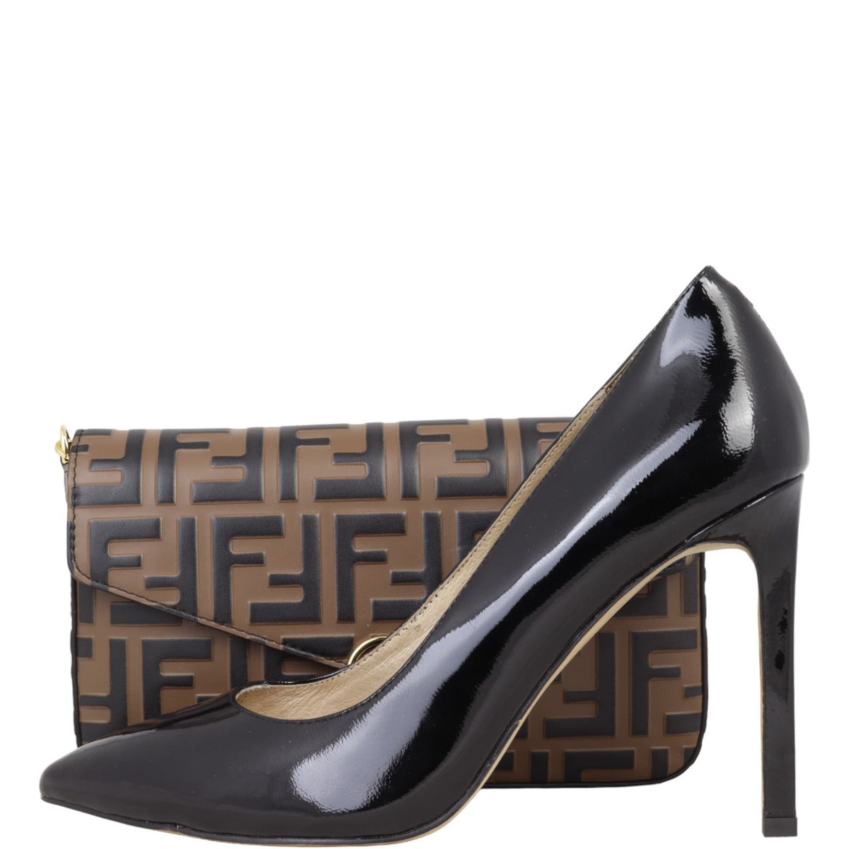 Fendi Wallet on Chain with Pouches