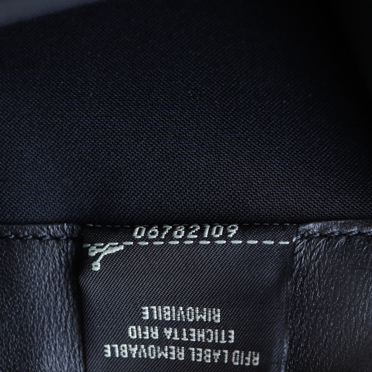 Fendi Baguette FF Embossed Wallet on Chain