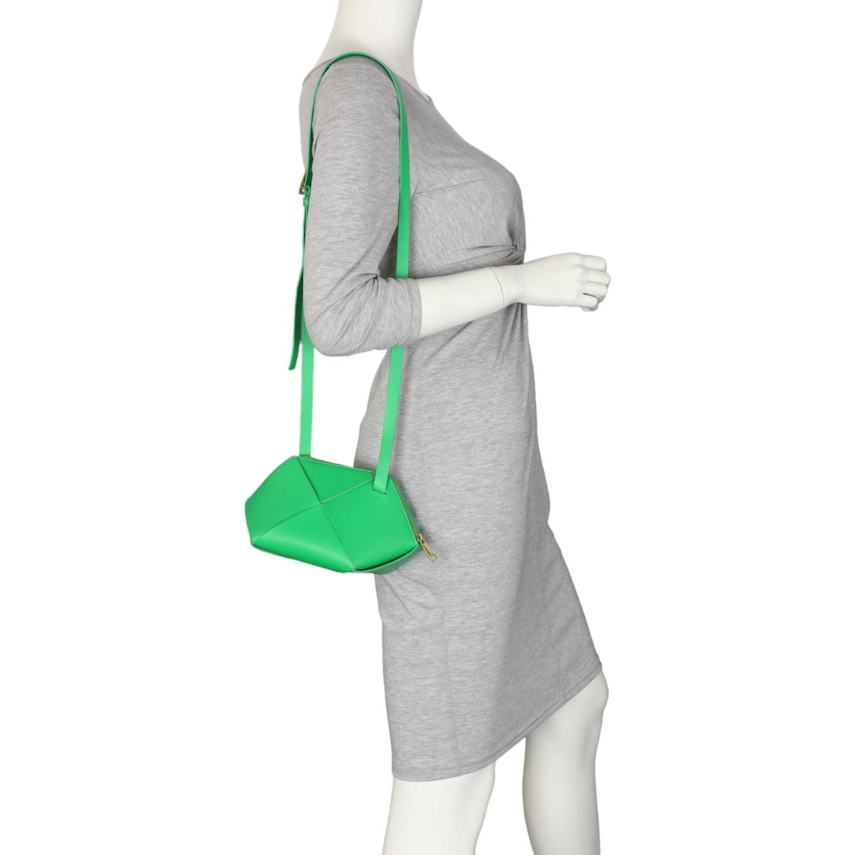 Bottega Veneta Intrecciato Nappa Hexagon Crossbody Bag