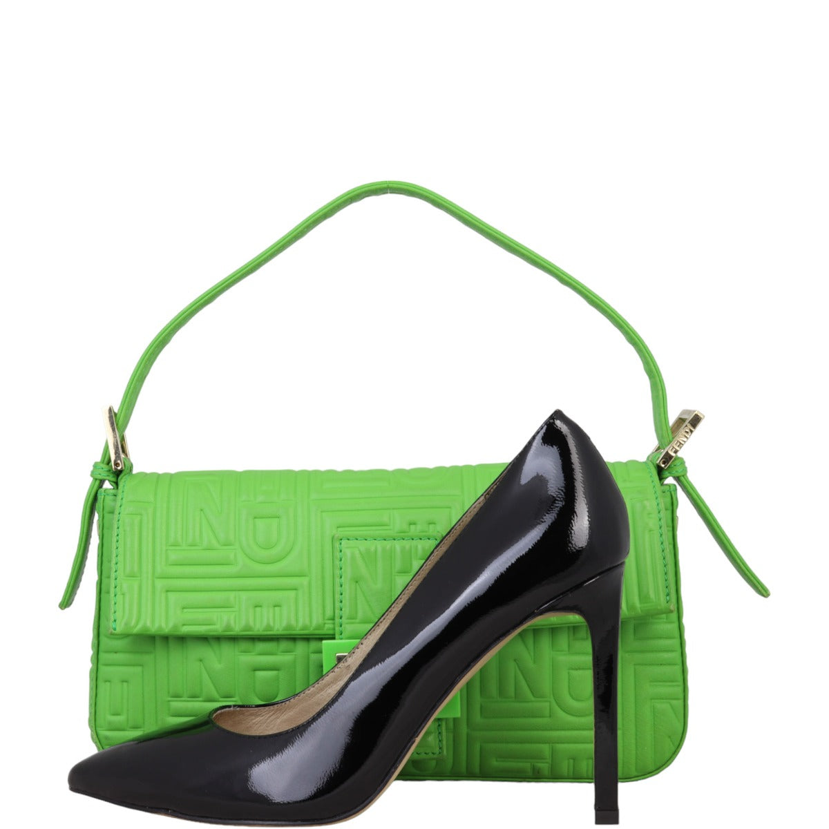 Fendi Baguette Bag Embossed