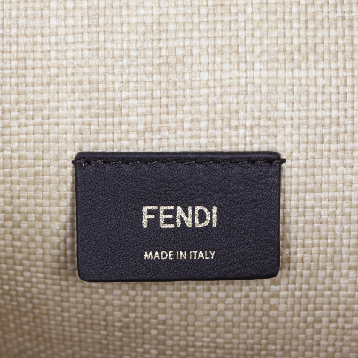 Fendi Sunshine Shopper Medium Raffia
