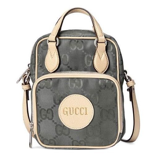 (WMNS) GUCCI Logo Printing Off The Grid Backpack Grey 625850-H9HAN-1263
