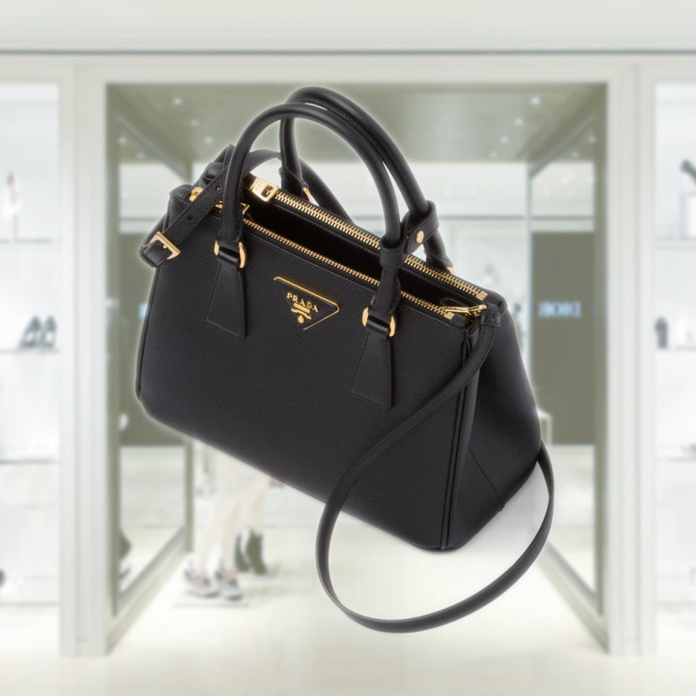 Small Prada Galleria Saffiano leather bag