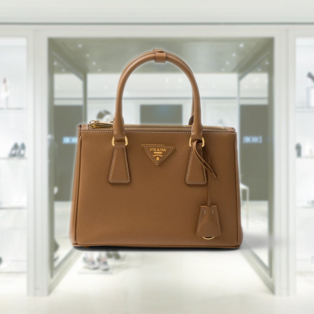Small Prada Galleria Saffiano leather bag