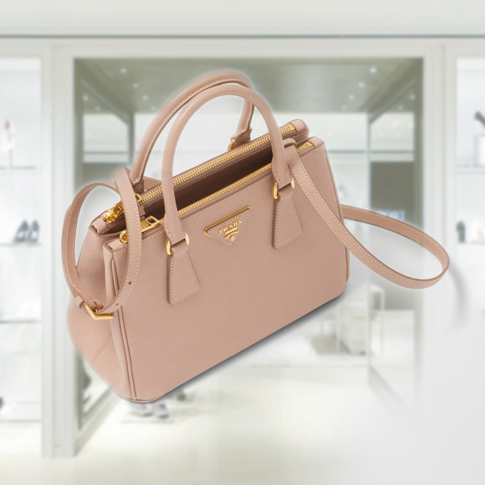 Small Prada Galleria Saffiano leather bag