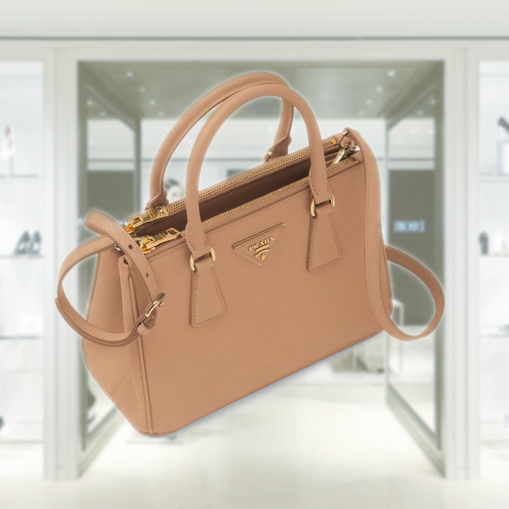Small Prada Galleria Saffiano leather bag