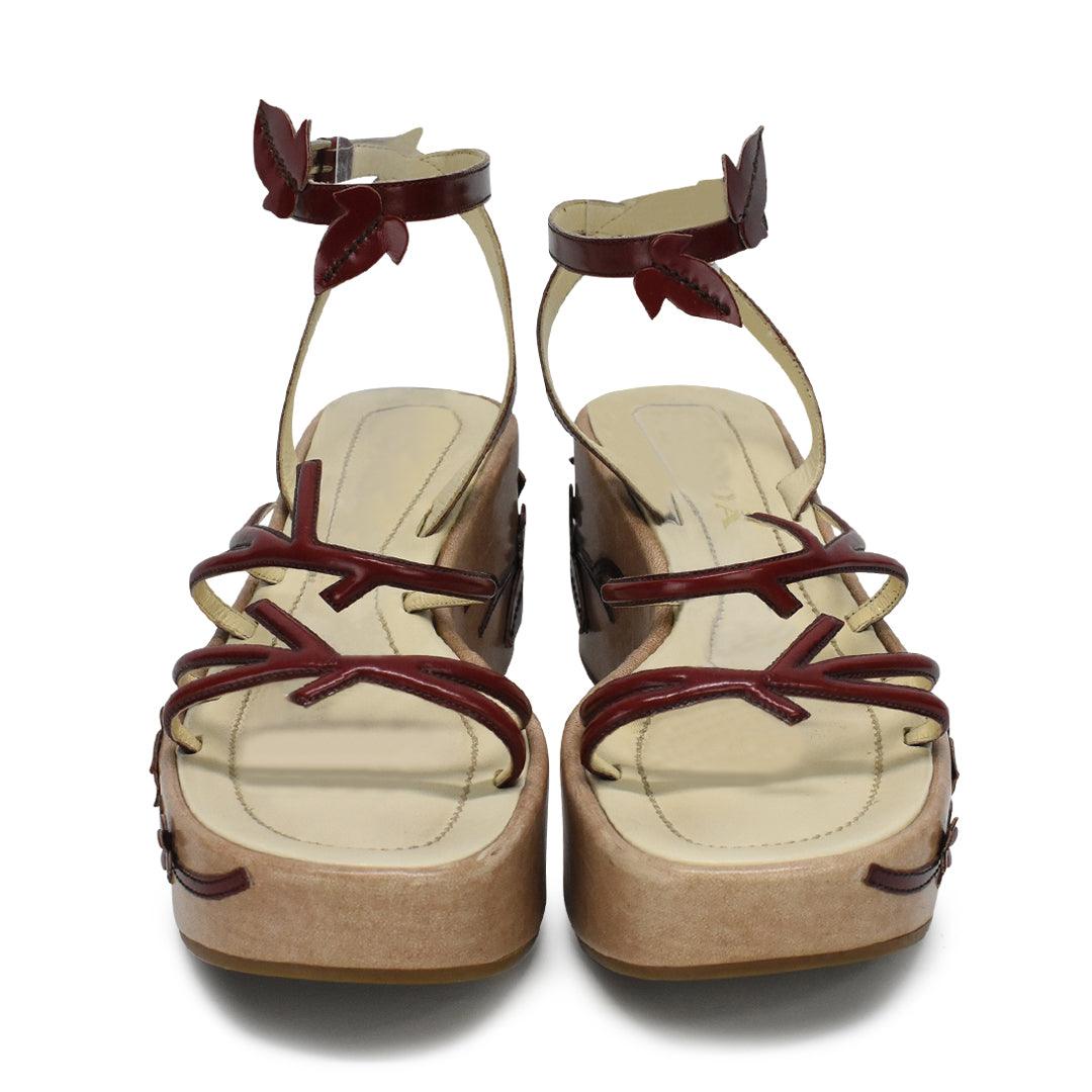 Prada Vine Sandals - Women's 37